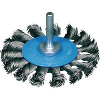 Osborn Steel rotary brush with shaft 6mm WRB32