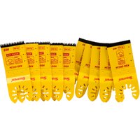 Starrett KSO-1000 Oscillating Blade Set, 10 Piece KSO-1000