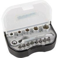 Kramp Socket set Mini 1/4" 14-pieces 1804970909KR