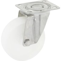 Ro-Carr Caster wheel swivel, polyamide wheel: diameter 125x40mm, plate fitting: 105x85mm Load: 150kg, WH50N125