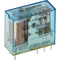 Finder PCB/Plug-in rel.5mm.pinning 1CO 16A/12V DC SENS/AgSnO2 406190124000