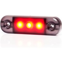 Kramp Rear marker light LED, red, rectangular, 12-24V, 84x24x10.4mm LA30097