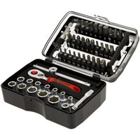 Kramp Socket set Mini 1/4" 47-pieces 1804922047KR