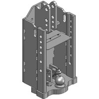 Scharmüller Ladder hitch 80 mm 00123800A11