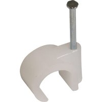Kramp Nail clip, 8-10mm, white EM366521