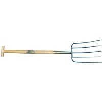 Atlas Manure fork 5 prong with T-handle 915170