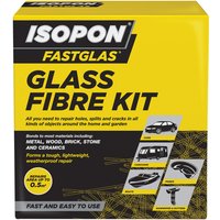 U-POL ISOPON FASTGLAS Resin & Glass Fibre Kit Large GL/LA/D