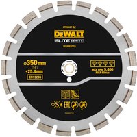 DEWALT ELITE SERIES Asphalt Diamond Segmented Wheel 350 x 25.4mm DT20467-QZ