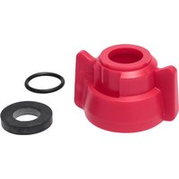 Arag Nozzle cap, bayonet, diameter 11.9, red, with gasket, 25 pack, 40291503P025