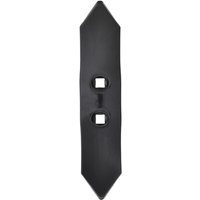 Kramp Cultivator point 235x50x7mm, reversible, curved, 2 hole CP287KR