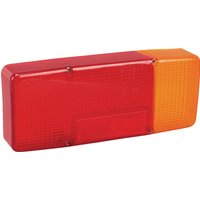Cobo Light lens, red/amber, rectangular rear/right 02201300
