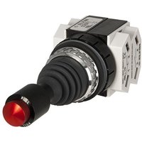New-Elfin Joystick, 2-position, 2 Spring Return, with interlock, 2 N.O.+2 N.C. 030MTTNB