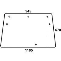 Kramp Front window Upper 04366118N