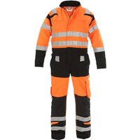 Hydrowear Overalls, size 3XL, Hi-Vis, orange/black, Trendy High Visible Line, by 048471OB62