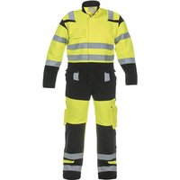 Hydrowear Overalls, size XL, Hi-Vis, yellow/black, Trendy High Visible Line, by 048471YB56