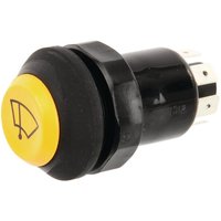 Pneutron Push switch, Wipers, round, yellow 11100040PN