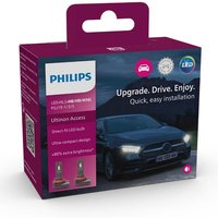 Philips LED bulb set fog H8/H9/H16 11366 12V U2500 CX 11366U2500CX