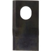Kramp Mower blade RH 92x48x4mm oval bore 24.0x20.0mm Suitable for Kongskilde JF/Stoll 25 pack 13800022KR