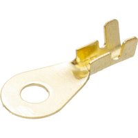 Unbranded Ring connector, amber, 2.5mm² 0.5mm diameter 4mm 1440000111
