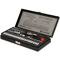 Kramp Socket set 1/4" 45pcs 180445400KR