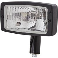Hella Headlight Halogen, rectangular, 12/24V, transparent, bolt on, 182x88x102mm, 1AD996018617