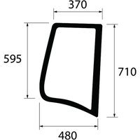 Unbranded Side window 222812010660N