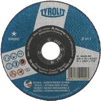 Tyrolit Cutting disc basic St-SS 125x2.5 222998