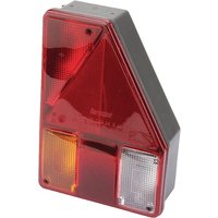 Aspöck Rear light RH 12V, red/amber/transparent, bolt on, Earpoint by 244205007