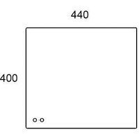 Kramp Rear window lower slidable 281500220050N