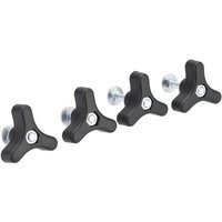 Stiga Handle fixing screws outfit black 3810087300