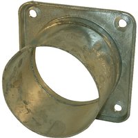 Kramp Pipe 4"+ flange galvanized 4305000Z