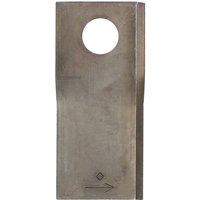 Kramp Mower blade LH 108x47x4mm bore diameter 19mm Suitable for Pöttinger 25 pack 434985KR