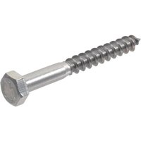 Kramp Wood screw 7x70mm, 12mm hex head, stainless steel, DIN 571 571770RVSP050