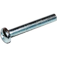 Kramp Pan head machine screw M6x50 steel zinc-plated 4.8 DIN7985 7985650P200