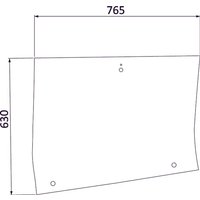 Kramp Side window LH 816810040421KR