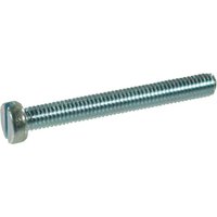 Kramp Slotted cheese head screw DIN84 M5x8 steel zinc-plated 4.8 8458P100