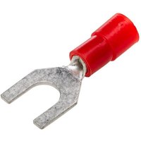 Hella Fork terminal, diameter 5.3mm red, 0.5-1.5mm² Series A, blister, 8KW178045012
