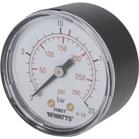 Fini Manometer ø50 1/4" 20/11B 9052802