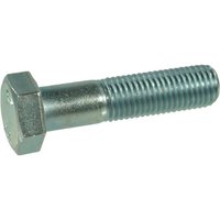Kramp Hexagon head bolt DIN960 M10x1.25x55 steel zinc-plated 8.8 9601012555