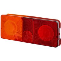 Hella Light lens, red/transparent/amber rear/left 9EL116844001