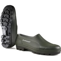Dunlop Shoes green, size 11 Slip on Wellie B35061146