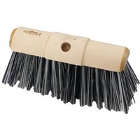 Unbranded Broom 13" Black/White with handle BRM1018H