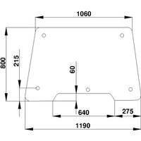 Kramp Windscreen tiltable D7402