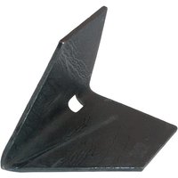 Non Original Ridger point 110x110x4mm, hardened, flat, 1 hole, suitable for Rau E16417N