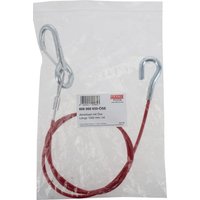 Breakaway cable+hook and clip, plasticized EM951