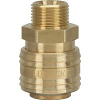 Lüdecke Quick release coupling with M16x1.5mm male thread ES1615A