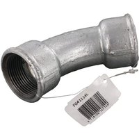 Kramp Elbow 45° galv. 2xF 1 1/4" FG41114L