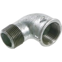 Kramp Elbow female/male 1" Zinc plated FG921