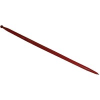 SHW Loader tine, straight, square section 44x980mm, pointed tip with M28x1.5mm nut, red, FT27