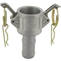 Kramp Camlock Type C 6" hose end stainless steel HCN100CSS150B
